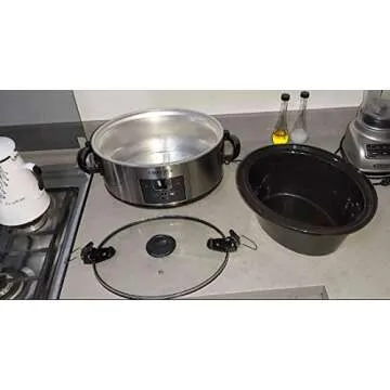 Crock-Pot Programmable 7 Quart Cook & Carry Slow Cooker