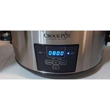 Crock-Pot Programmable 7 Quart Cook & Carry Slow Cooker
