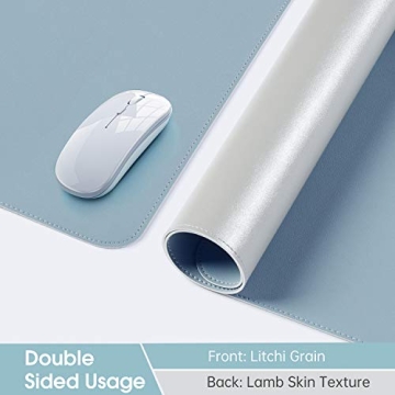 Dual-Sided Desk Pad EMINTA Stylish Protector for Office Use