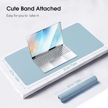 Dual-Sided Desk Pad EMINTA Stylish Protector for Office Use