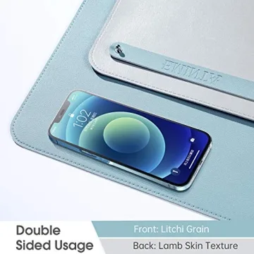 Dual-Sided Desk Pad EMINTA Stylish Protector for Office Use