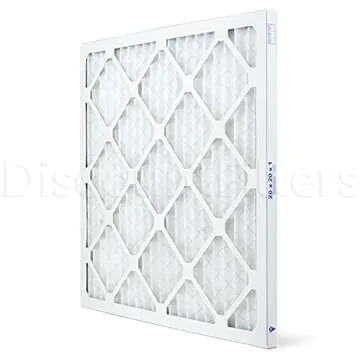 AIRx ALLERGY 20x20x1 MERV 11 Pleated Air Filter - Made in the USA - Box of 6, White