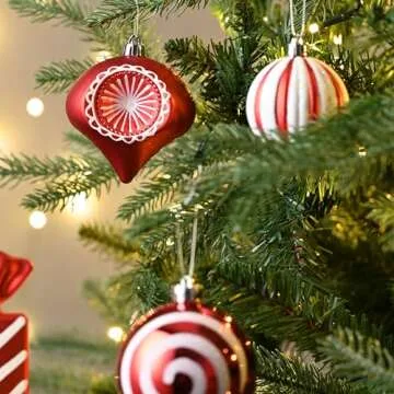 Valery Madelyn Shatterproof Christmas Ornaments Set 108ct