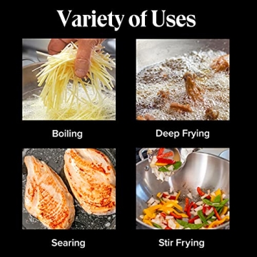 Non-Stick Stainless Steel Wok Pan by Willow & Everett