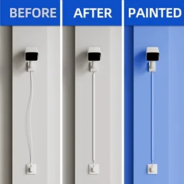 Delamu Mini Cord Cover Paintable Cable Concealer for Home Office