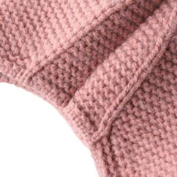 Cute Winter Caps for Girls with Fleece Lining