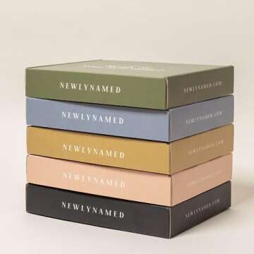 NewlyNamed Box Gift Card - Personalized Name Change After Marriage Kit