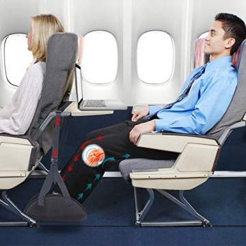 Upgraded Airplane Foot Rest for Ultimate Travel Comfort