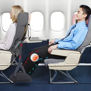 Upgraded Airplane Foot Rest for Ultimate Travel Comfort