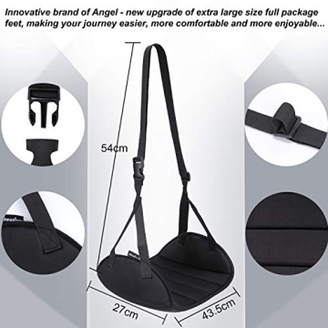 Upgraded Airplane Foot Rest for Ultimate Travel Comfort