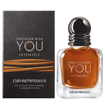 Giorgio Armani Stronger With You Intensely Men's Cologne - Seductive & Warm