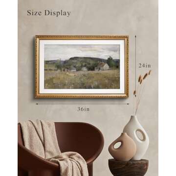 VIYYIEA Vintage Landscape Wall Art for Your Home 24x36