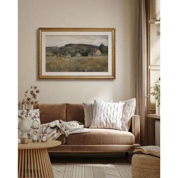 VIYYIEA Vintage Landscape Wall Art for Your Home 24x36