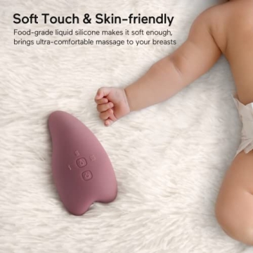 Momcozy Warming Lactation Massager for Breastfeeding Relief