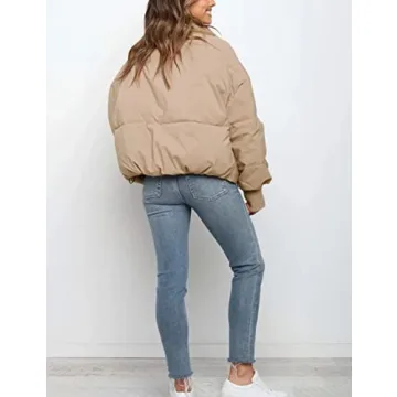Tanming Women's Trendy Puffer Jacket - Stylish Winter Wear