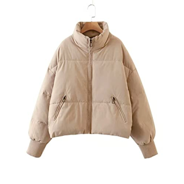Tanming Women's Trendy Puffer Jacket - Stylish Winter Wear