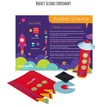 Jackinthebox Space STEM Kit for Kids Aged 7-10 | 3 Activities