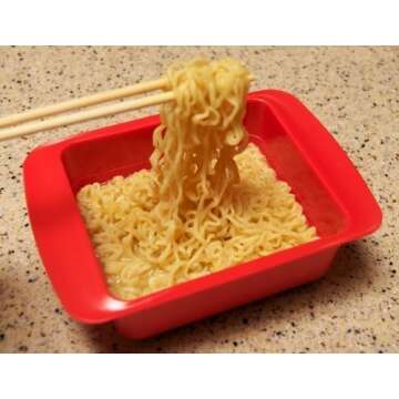 Rapid Ramen Cooker - Microwave Ramen in 3 Minutes - BPA Free
