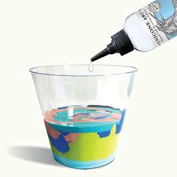 Acrylic Pour Oil for Art - 100% Pure Silicone 6 oz