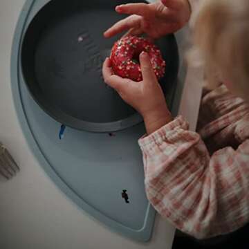 Mushie Silicone Placemat for Kids - Retro Cars Design