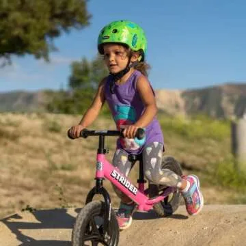 Strider 12" Classic Balance Bike for Toddlers - Lightweight, Adjustable