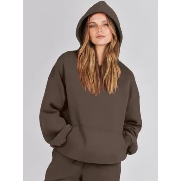 ANRABESS Oversized Women's Lounge Tracksuit for Fall