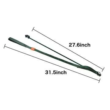 HOWGO Dog Slip Lead Dog Leash,Training Leash,Cinch Leash, No-Pull Slip Leash and Collar,Heavy Duty&Durable,Padded Handle,for All Breeds(Green, 5FT)