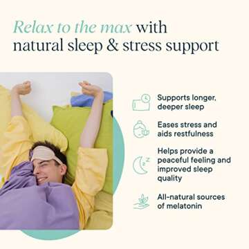 Ora Organic Natural Sleep Aid Supplement for Restful Sleep