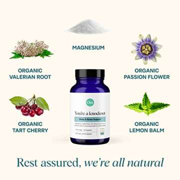 Ora Organic Natural Sleep Aid Supplement for Restful Sleep