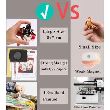 Food Fridge Magnets Food Magnets for Fridge,Fun Refrigerator Magnets Decorative,Cute Magnets Fridge Large Resin Strong Magnets for Kitchen Decor