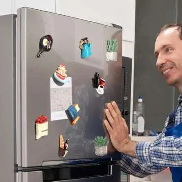 Food Fridge Magnets Food Magnets for Fridge,Fun Refrigerator Magnets Decorative,Cute Magnets Fridge Large Resin Strong Magnets for Kitchen Decor