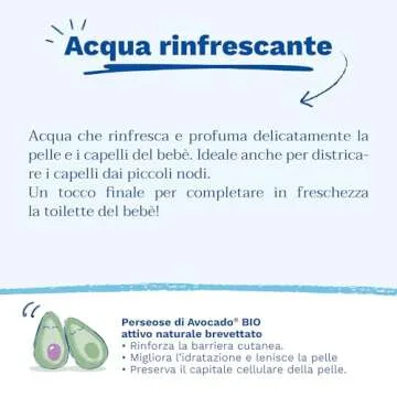 Mustela Baby Hair Styler & Skin Freshener - with Natural Avocado & Chamomile Water - Vegan & Hypoallergenic - 6.76 fl. oz.