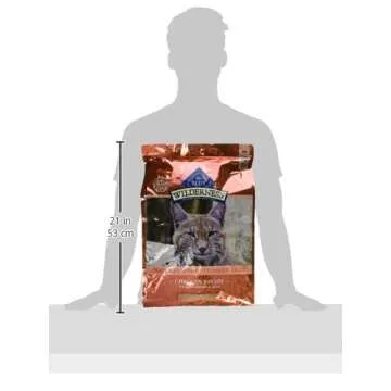 Blue Buffalo Wilderness Adult Indoor Dry Cat Food, Indoor Hairball Control and Weight Control Formula, High-Protein and Grain-Free Diet, Made with Natural Ingredients, Chicken, 11-lb. Bag