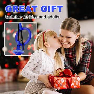 Hewog Skip Ball, Portable Foldable Colorful Flash Wheel Swing Ball, Kids Toys for Girls & Boys for Skip It, Sports Fitness Toys for Kids & Adults. Gifts for Mom Women & Girls Toys Age 5-10 Years