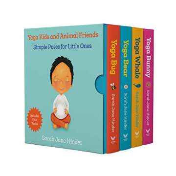 Yoga Kids and Animal Friends Boxed Set: Simple Poses for Little Ones (Yoga Kids and Animal Friends B...