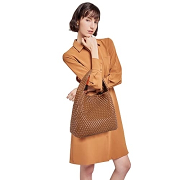 Queenoris Fashion Woven Purse for Stylish Everyday Use