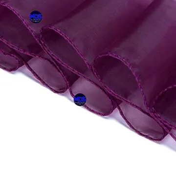 MDS Organza Table Runners 15 Pack for Weddings and Events