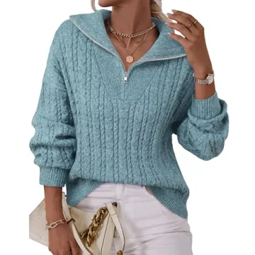 Vivilli Sweaters for Women Fall 2024 Women Outfits Dressy Casual Trendy Fashion Winter Old Money Clo...