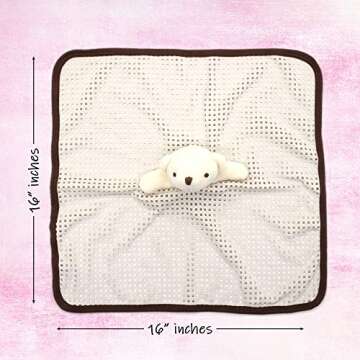 Breathable Baby Lovey | Soft Security Blanket for Newborns