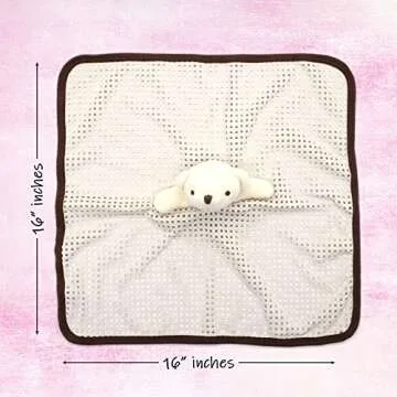 Breathable Baby Lovey | Soft Security Blanket for Newborns