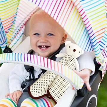 Breathable Baby Lovey | Soft Security Blanket for Newborns