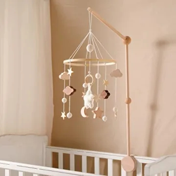 Cute and Calm Baby Crib Mobile for Nursery Decor