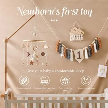 Cute and Calm Baby Crib Mobile for Nursery Decor