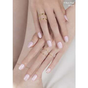 ohora Semi Cured Gel Nail Strips - Easy & Long Lasting