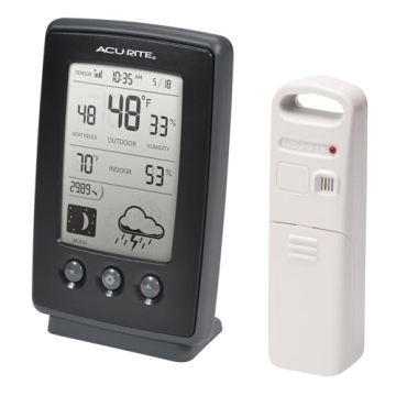 AcuRite Digital Weather Forecaster with Indoor/Outdoor Temperature