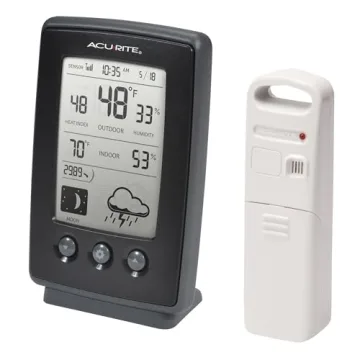 AcuRite Digital Weather Forecaster with Indoor/Outdoor Temperature