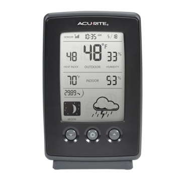AcuRite Digital Weather Forecaster with Indoor/Outdoor Temperature