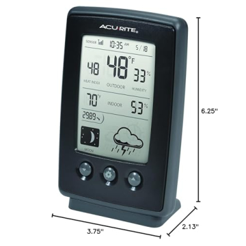 AcuRite Digital Weather Forecaster with Indoor/Outdoor Temperature