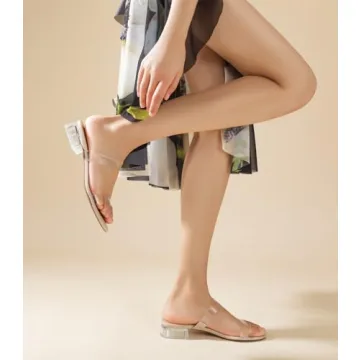 Ankis Women Clear Heels Sandals | Comfortable & Stylish