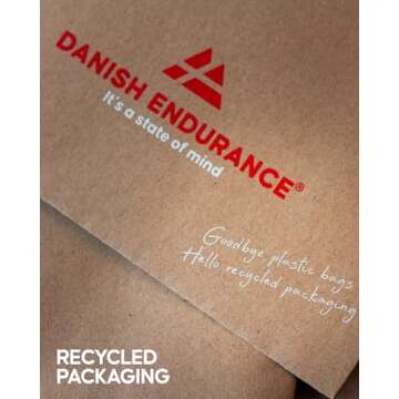 DANISH ENDURANCE Compression Socks - Organic Cotton Comfort